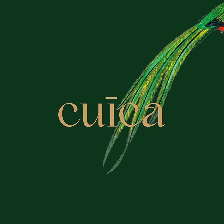 Logo Cuica Cascara-Likör von Edelranz