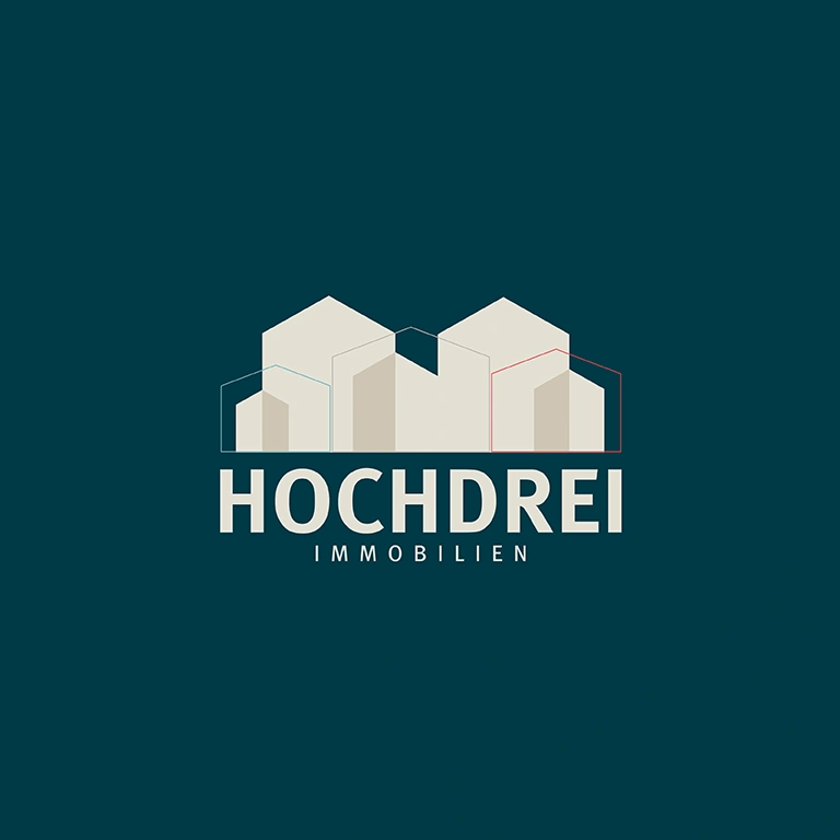 Logo Hochdrei Immobilien