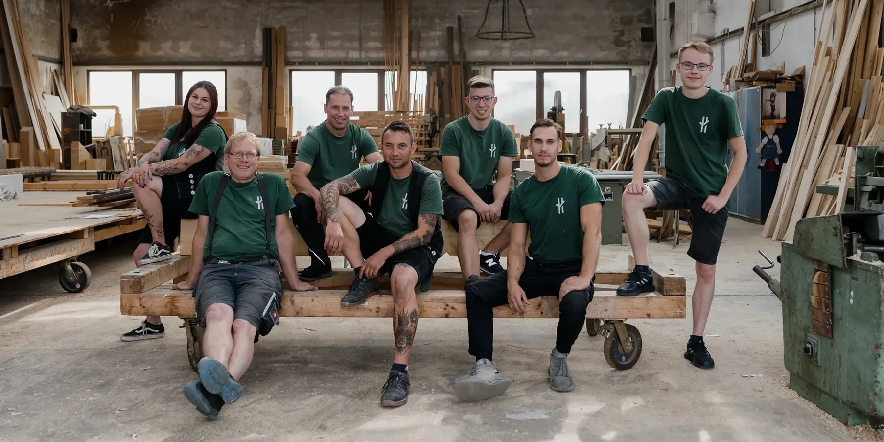 Das Team von Holzbau Schink