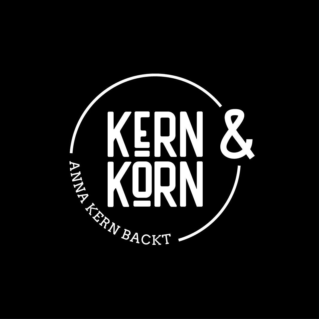 Runde Logo-Version von Kern & Korn